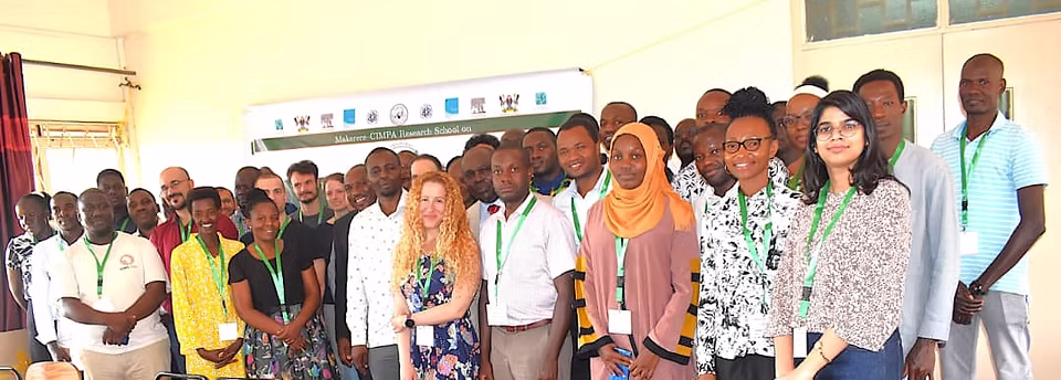 Participants at the CIMPA School at Makerere University