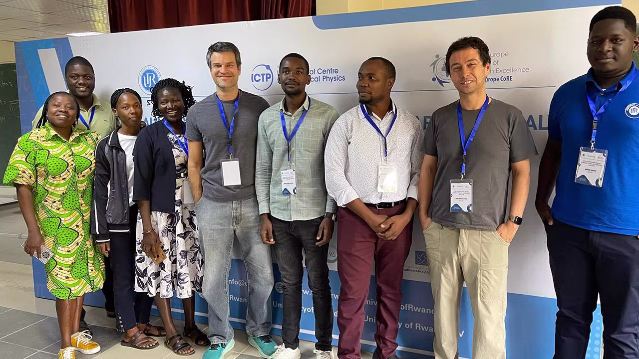 Participants and lecturers at the 2025 ICTP-EAUMP Summer School